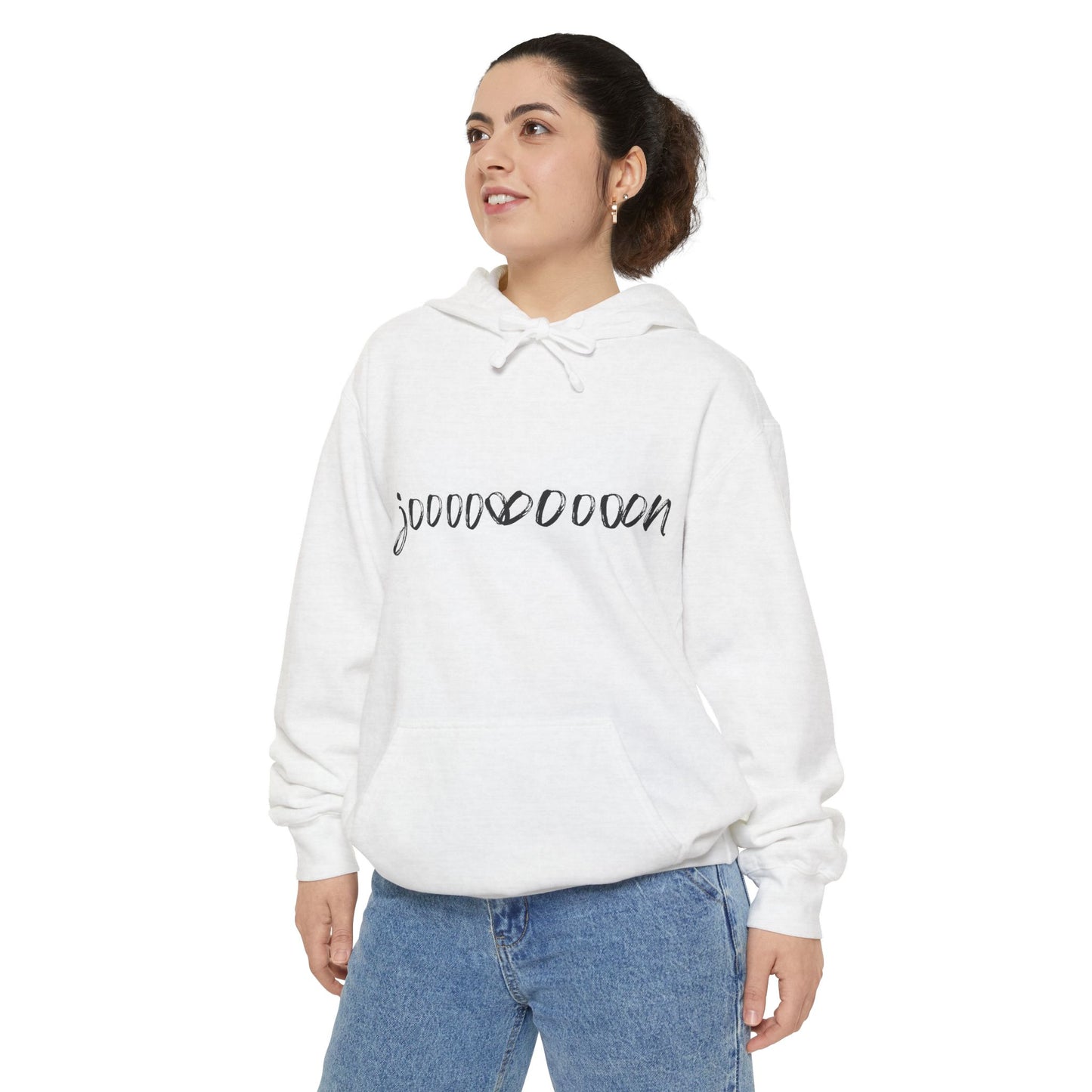 🍁🧡"Joooon" Hoodie – Wrap Yourself in Love and Warmth!--Unisex Garment-Dyed Hoodie