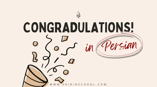 “Congratulations” in Persian
